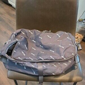 Victoria's Secret Pink CAMPUS CONVERTIBLE DUFFLE Gym Bag Dark Charcoal